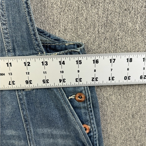 Label Of Graded Goods LOGG H&M Blue Denim Overalls Dungarees  Women’s Size XS - Picture 6 of 7